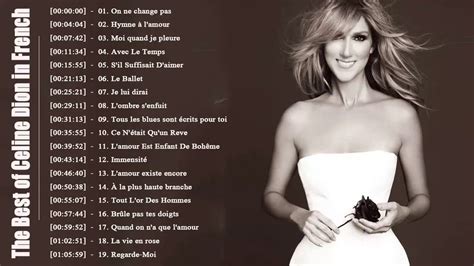 celine dion chanson francaise.